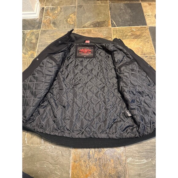 Men's Coogi Wool Coat Size 3xl black - Picture 3 of 5